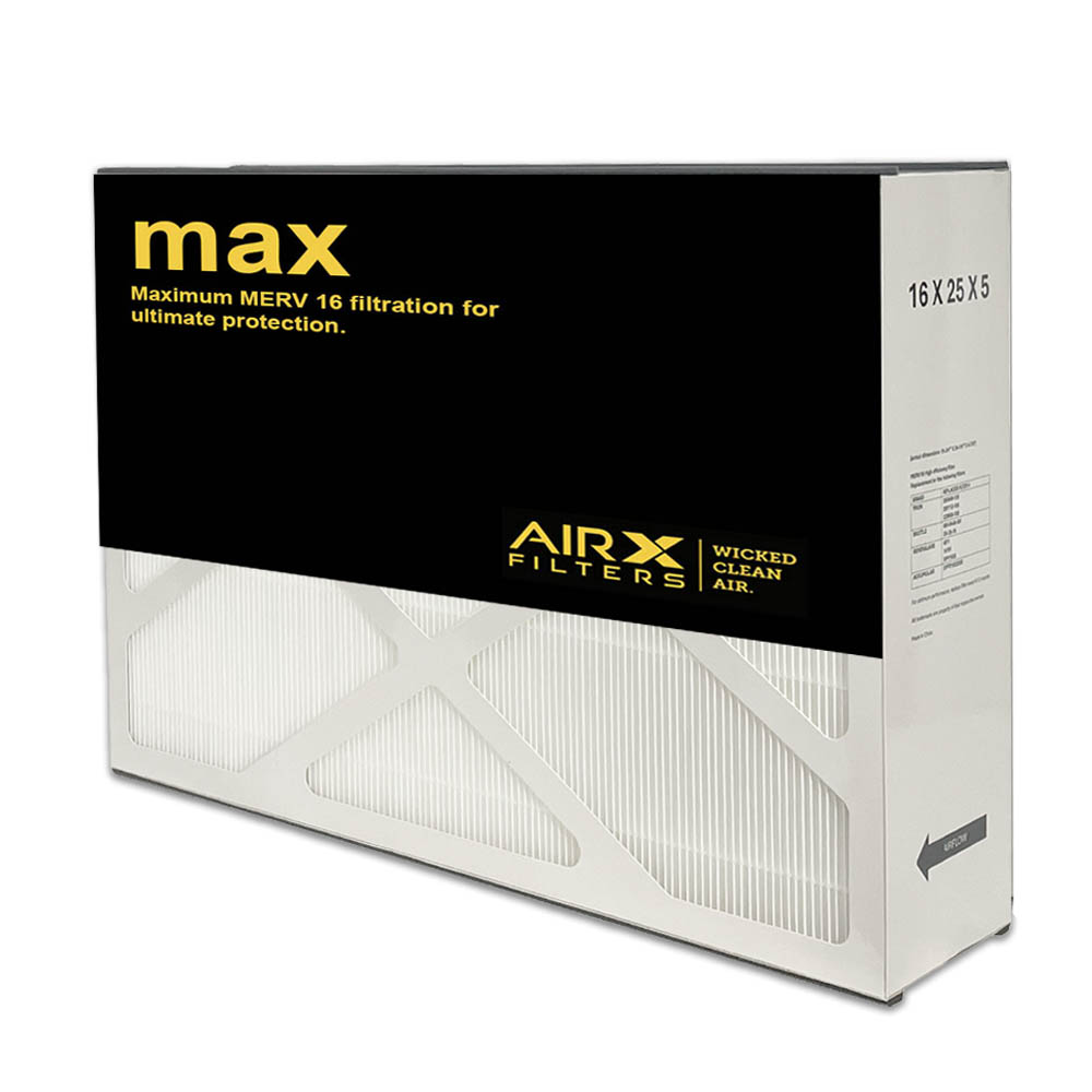 MAX Protection MERV 16 Air Filter - Replaces Air Bear® 16x25x5