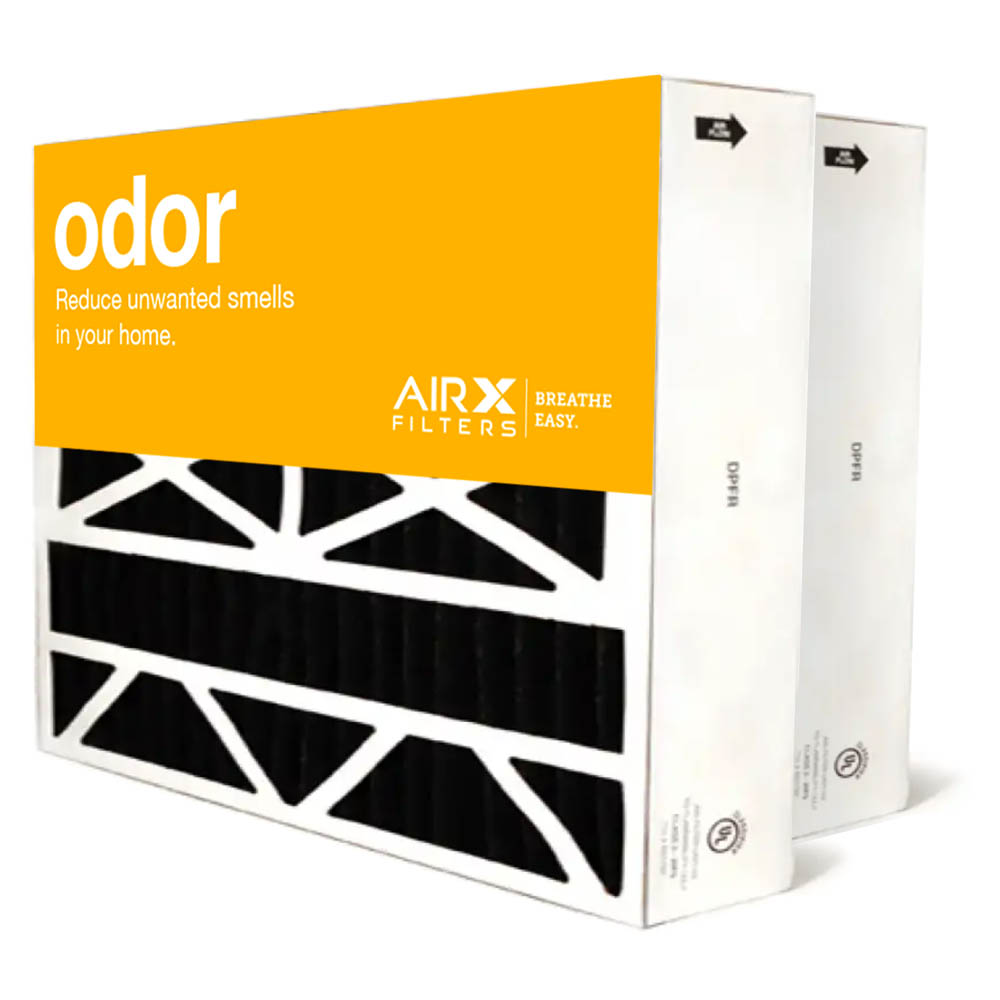 20x25x6 AIRx ODOR Aprilaire 201 Replacement Air Filter - Carbon, 2-Pack