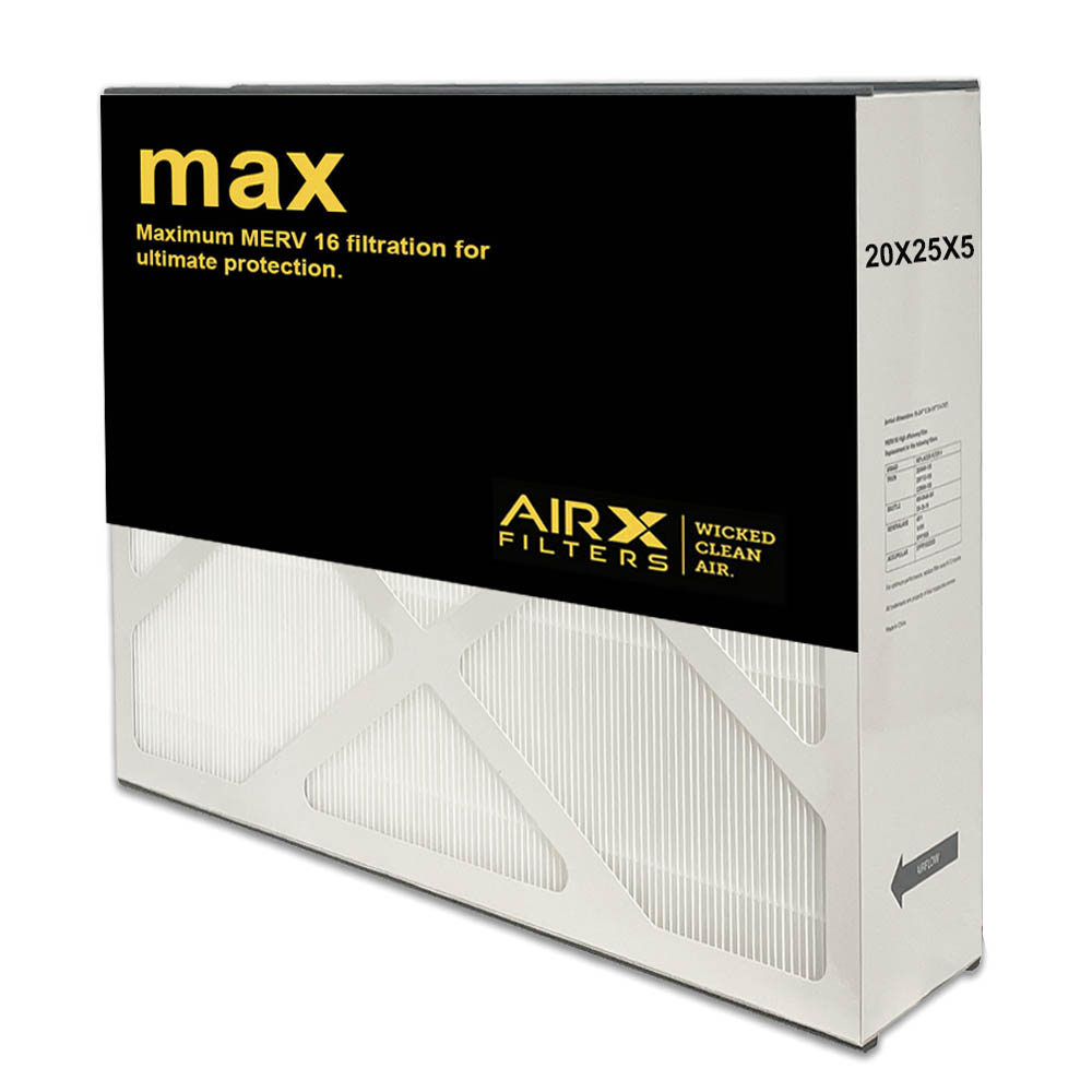 MAX Protection MERV 16 Air Filter - Replaces Air Bear® 20x25x5