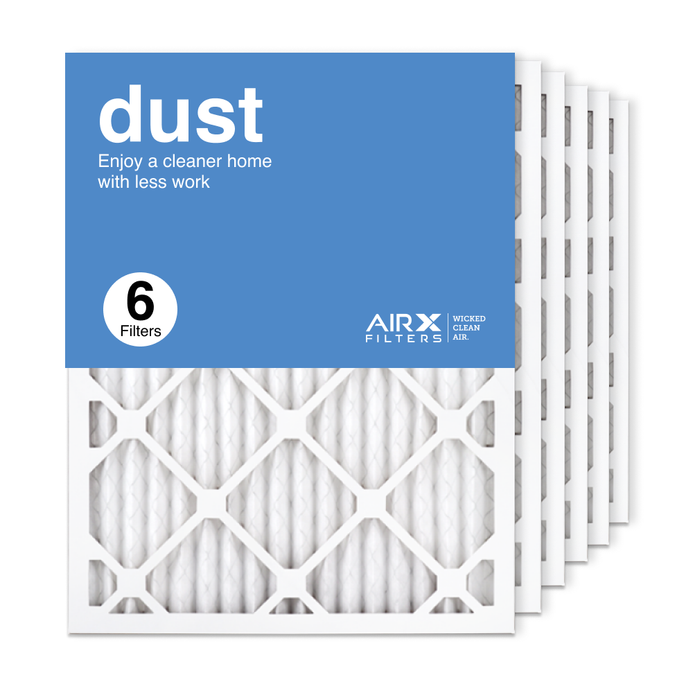16.375x21.5x1 AIRx DUST Air Filter, 6-Pack