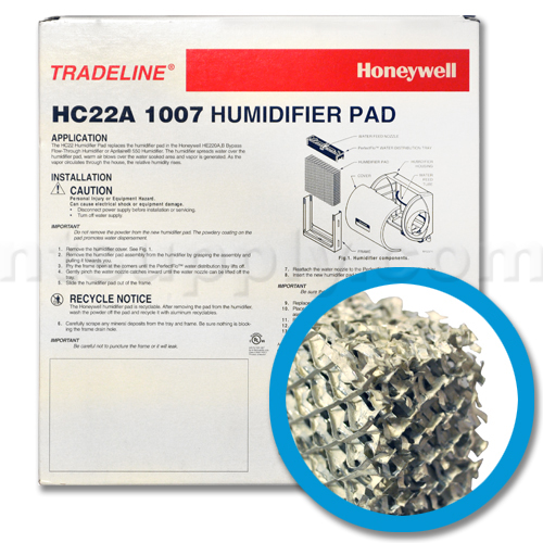 HC22A1007 Honeywell Humidifier Pad Pad Fits Aprilaire