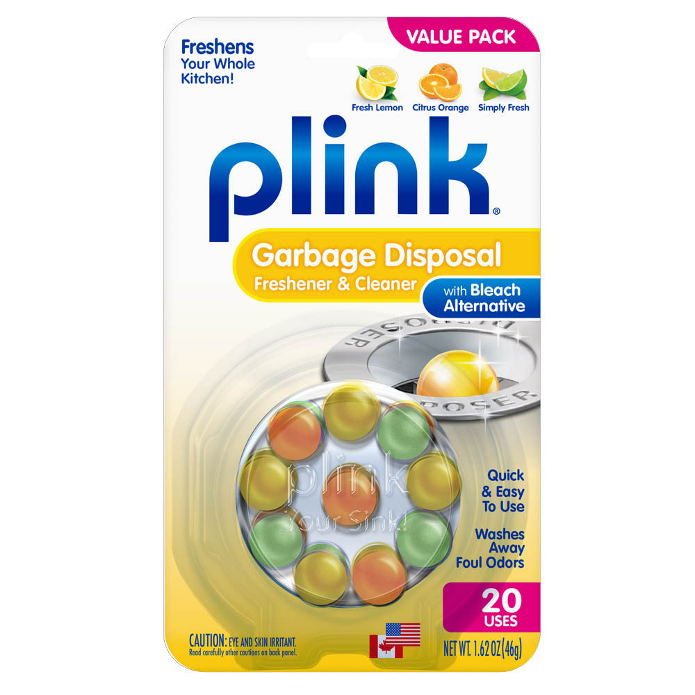 PLINK Garbage Disposer Cleaner / Deodorizer, Assorted Fragrances